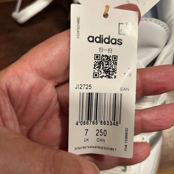 Men’s Adidas Sambas White & Light Gray OG Low-Top Sneakers 7.5 main image 5